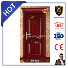 Diseño de puerta de madera sólida interior de alta calidad para puertas de hotel